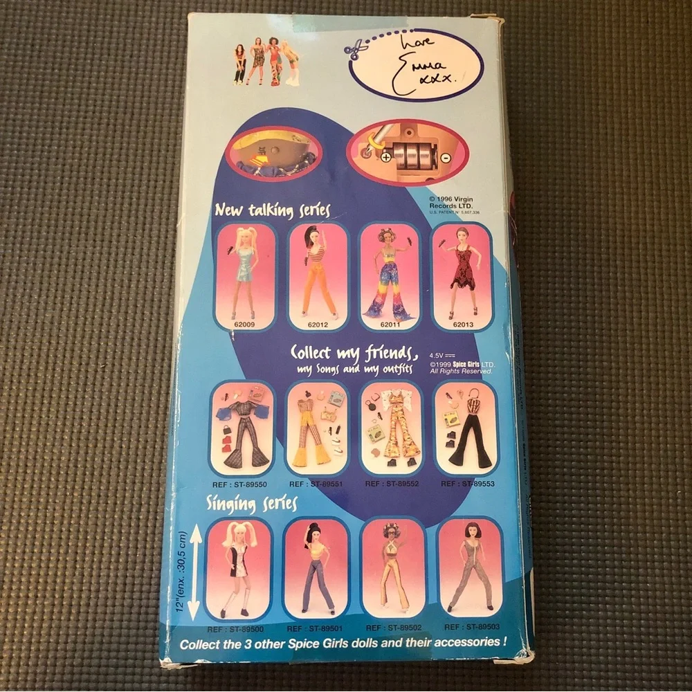NWT Vintage ’90s Toymax Spice Girls Baby Spice Doll 1999